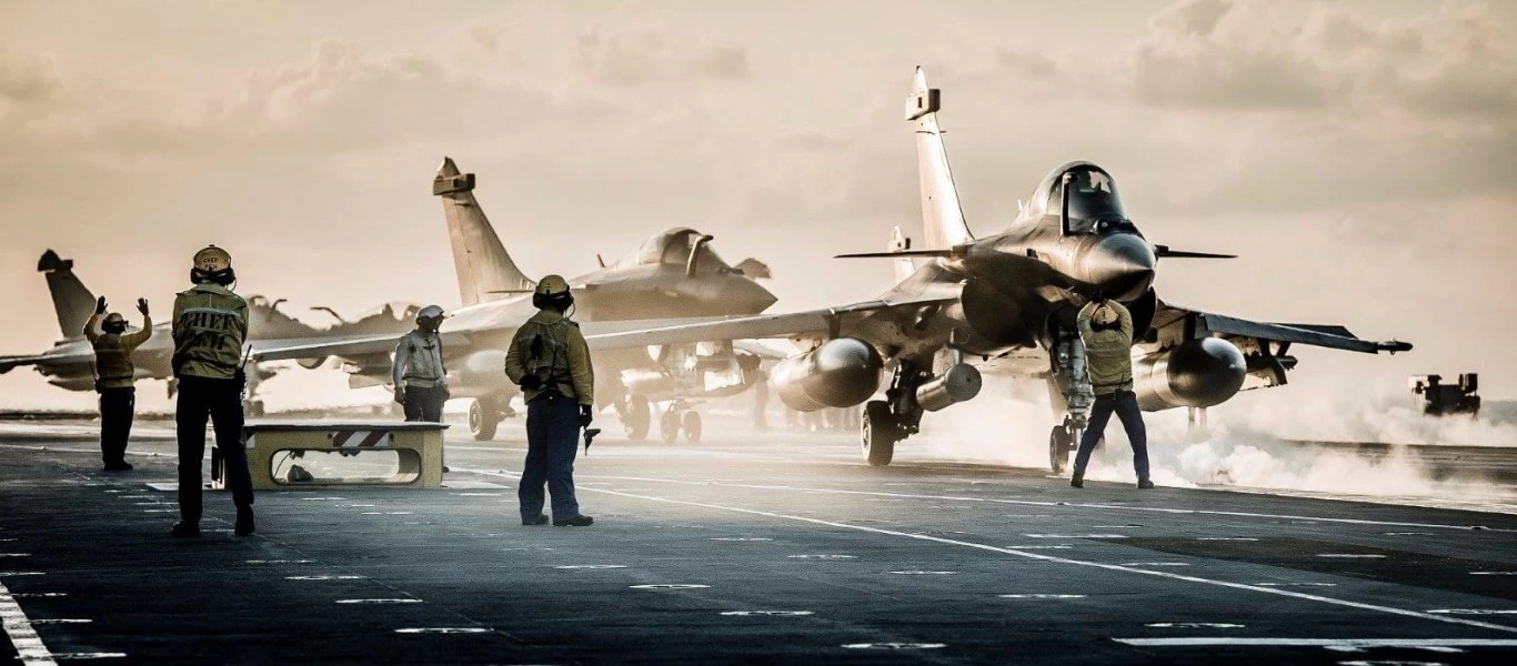 Πτήσεις γαλλικών Rafale από το αεροπλανοφόρο “Charles De Gaulle” στον κυπριακό εναέριο χώρο